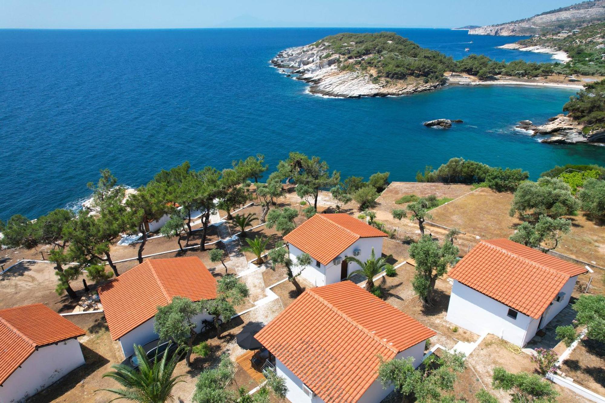 Acroterra - Easy Living Aparthotel Aliki  Bagian luar foto