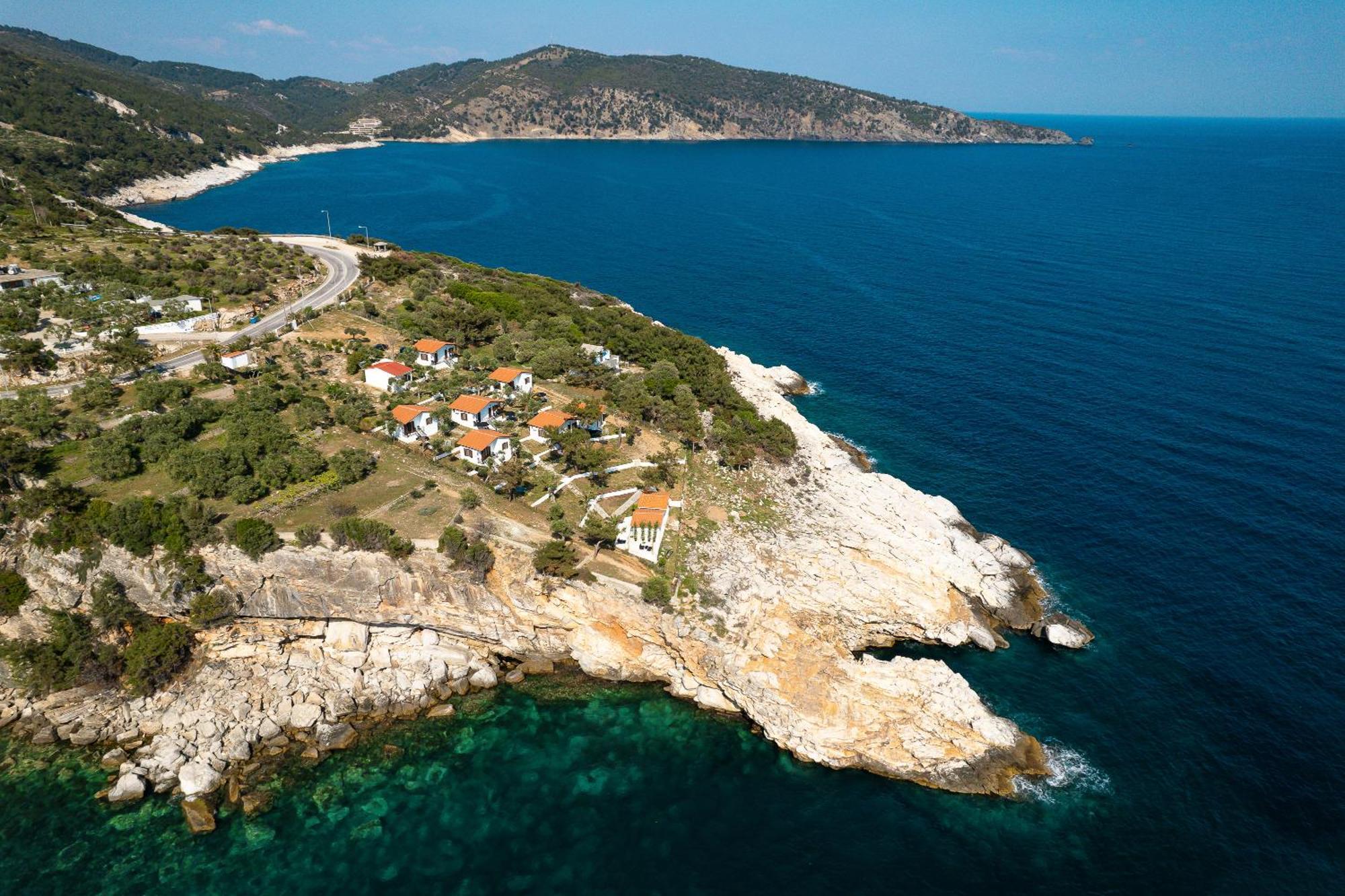 Acroterra - Easy Living Aparthotel Aliki  Bagian luar foto