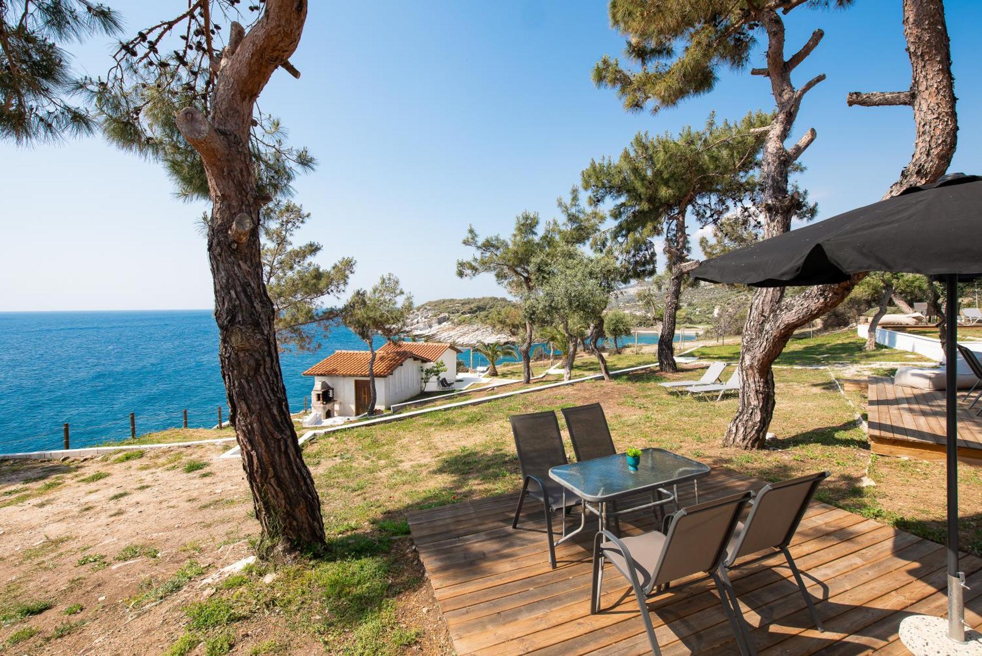Acroterra - Easy Living Aparthotel Aliki  Bagian luar foto