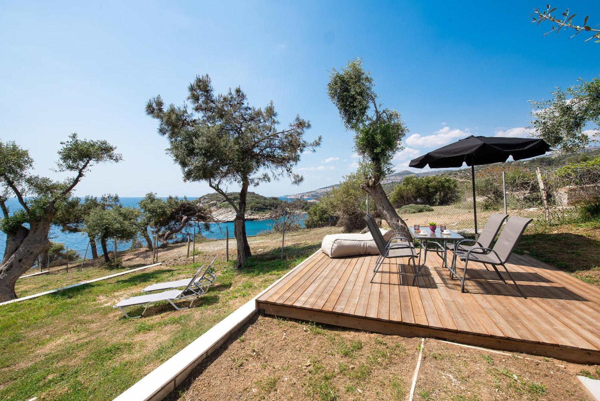 Acroterra - Easy Living Aparthotel Aliki  Bagian luar foto