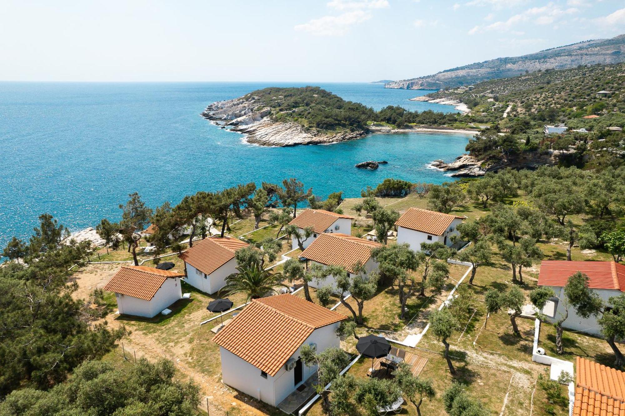 Acroterra - Easy Living Aparthotel Aliki  Bagian luar foto
